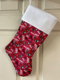 Ball State Cardinals Christmas Stocking
