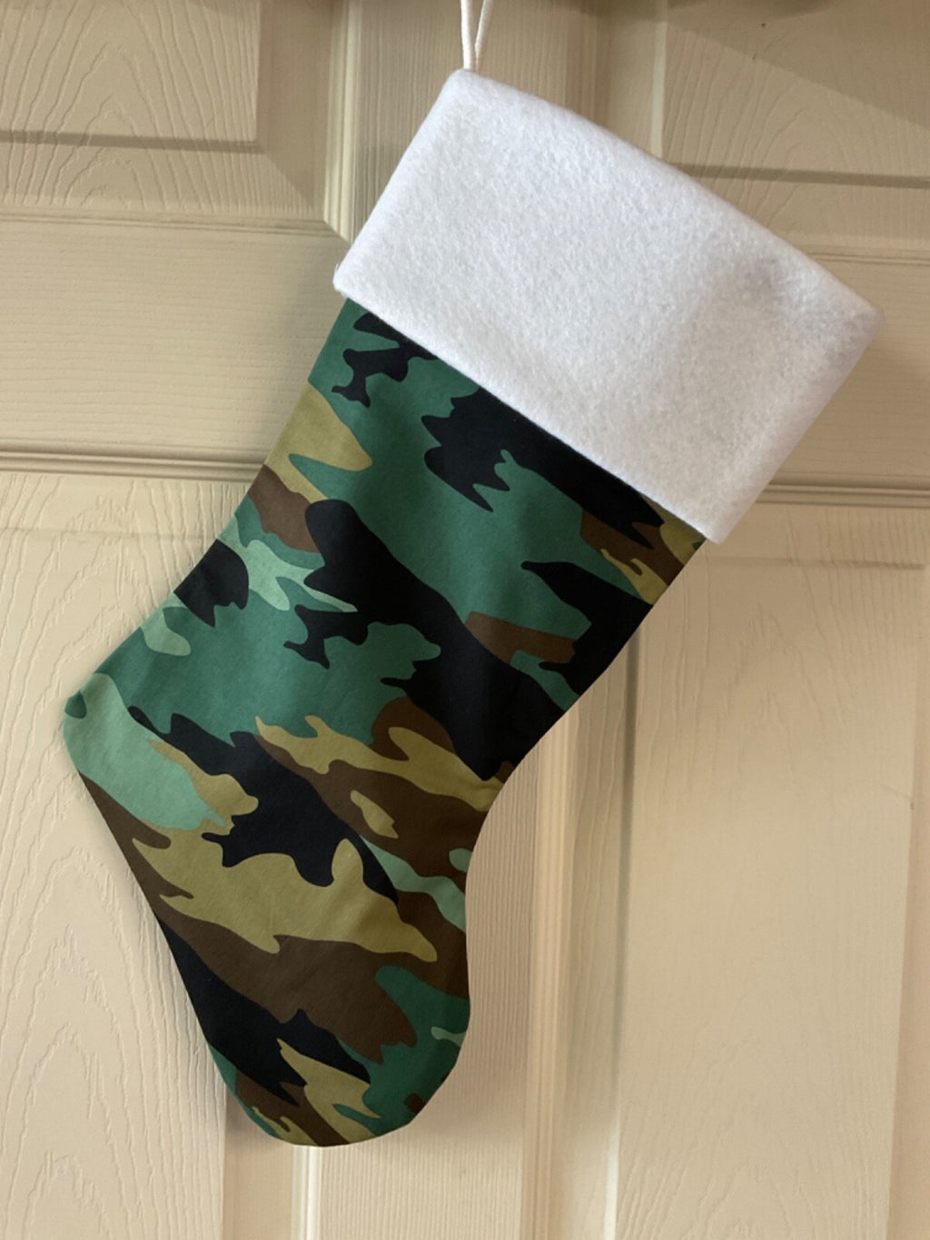 Camouflage Christmas Stocking