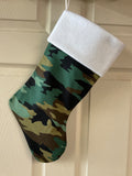 Camouflage Christmas Stocking