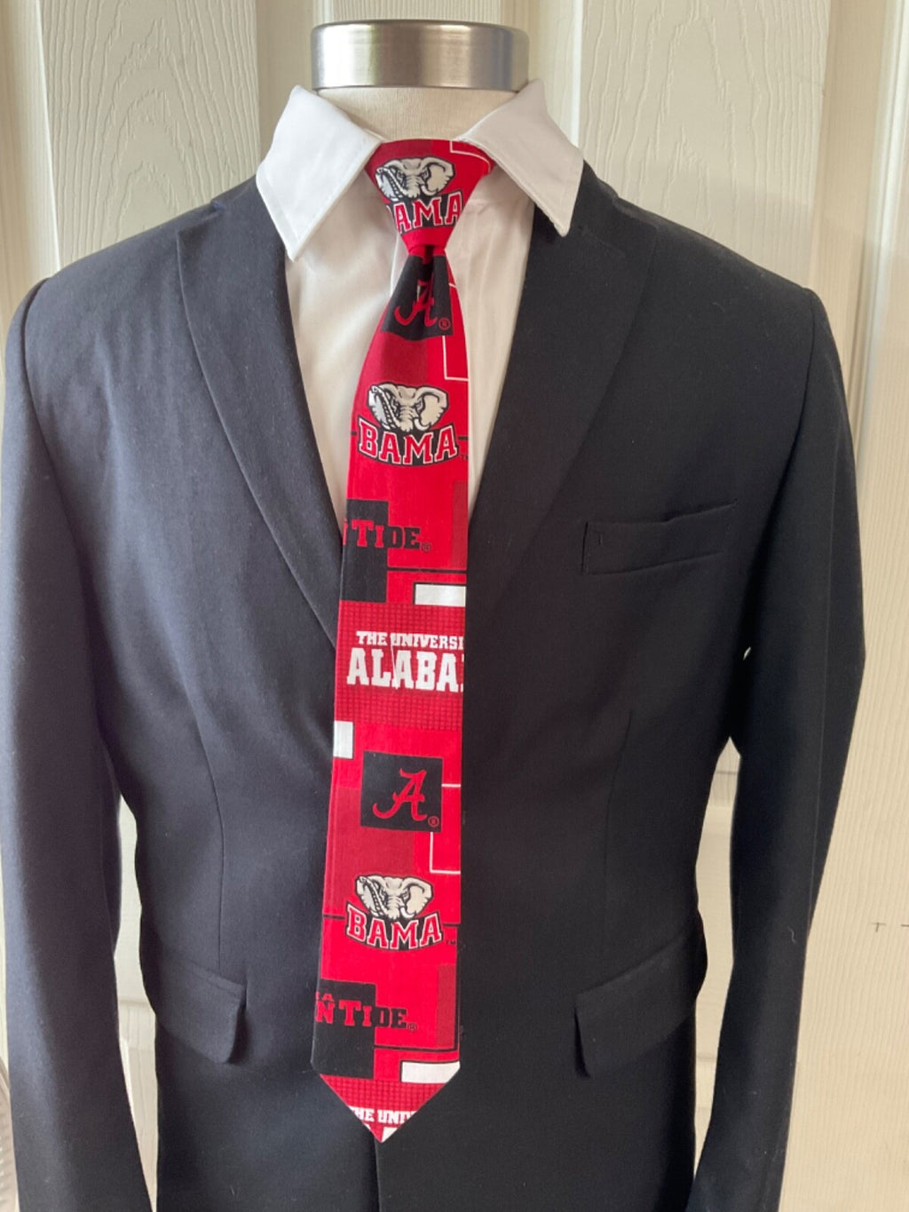 Alabama Crimson tides kids to pre teens Pre-tied  Ties