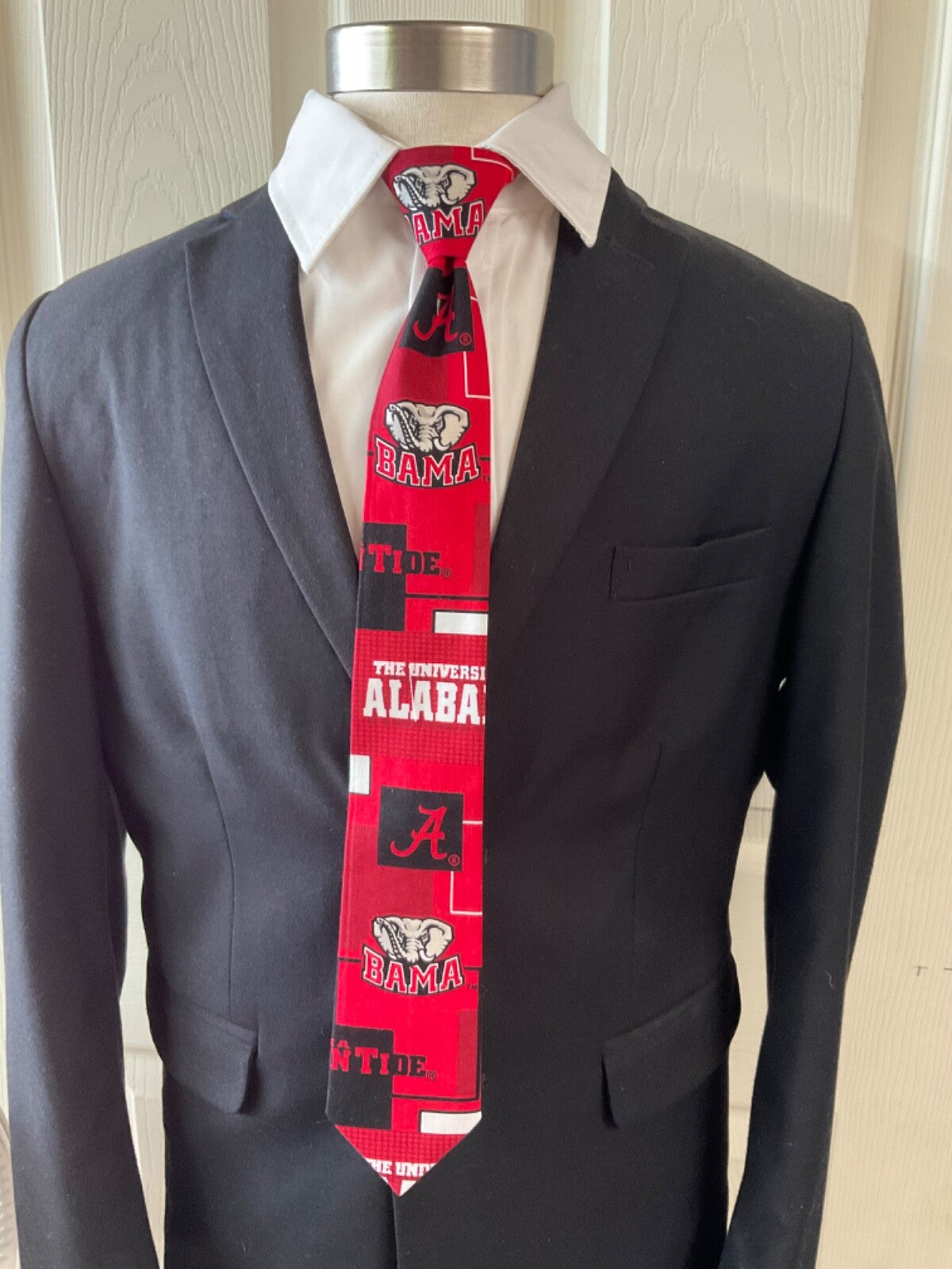 Alabama Crimson tides kids to pre teens Pre-tied  Ties