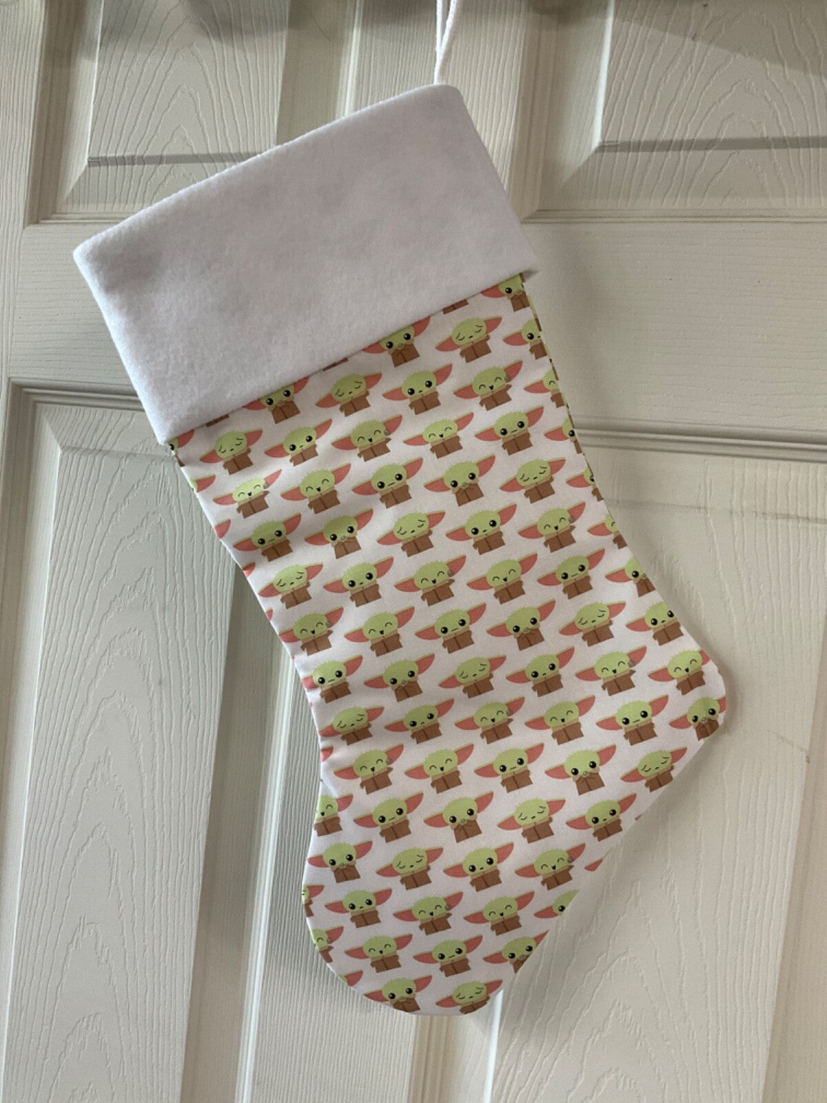 Baby Yoda Christmas Stocking