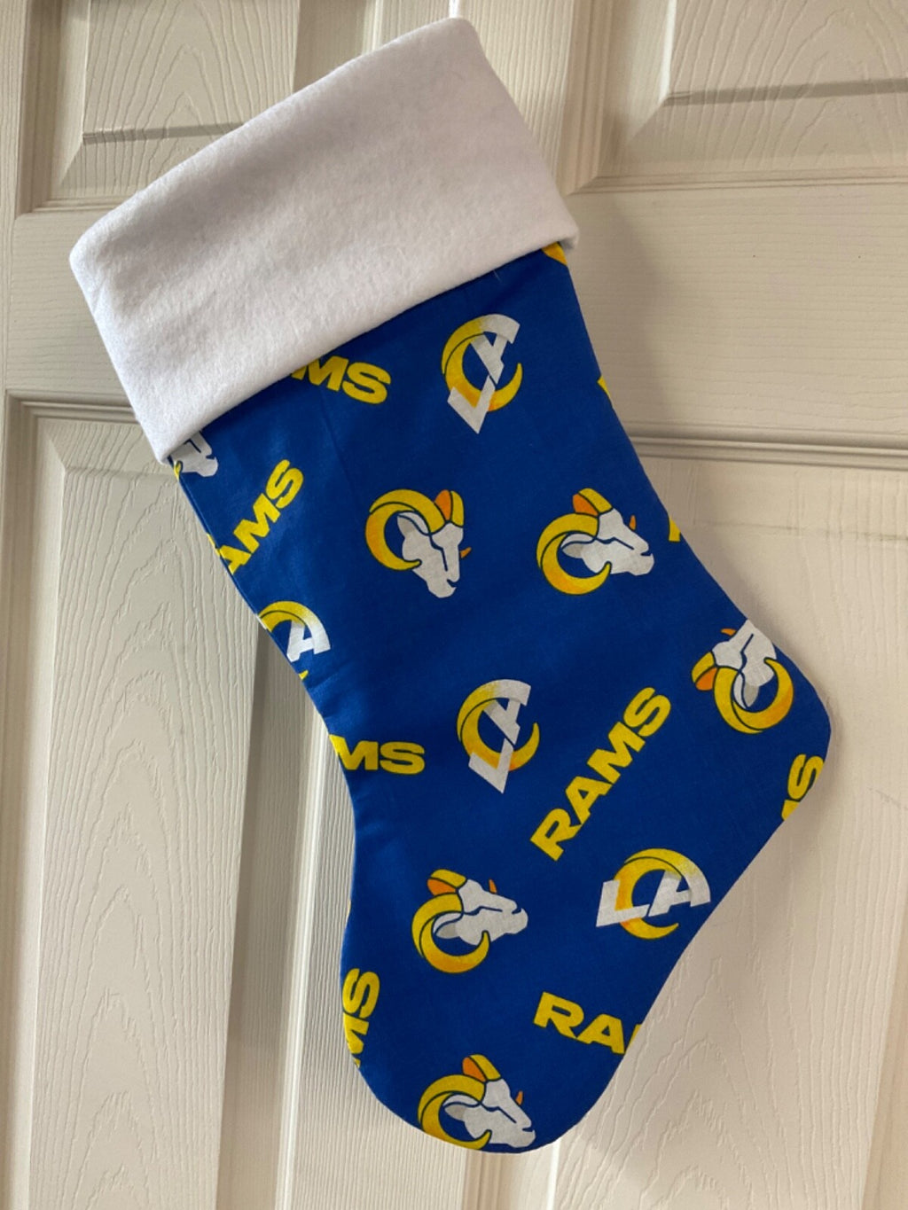 LA Rams Christmas Stocking
