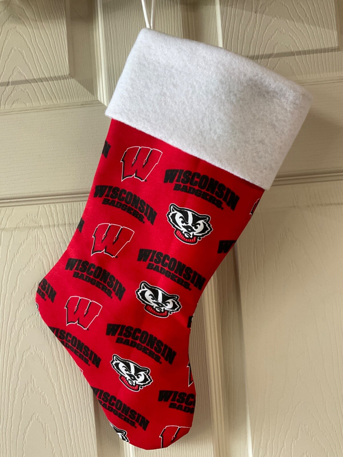 Wisconsin Badgers* Christmas Stocking