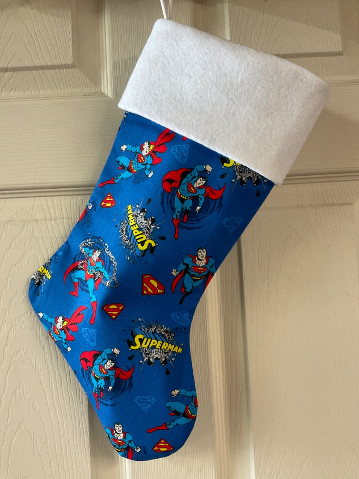 Superman Christmas Stocking