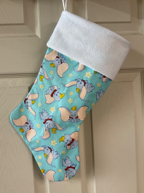 Baby Elephant Christmas Stocking