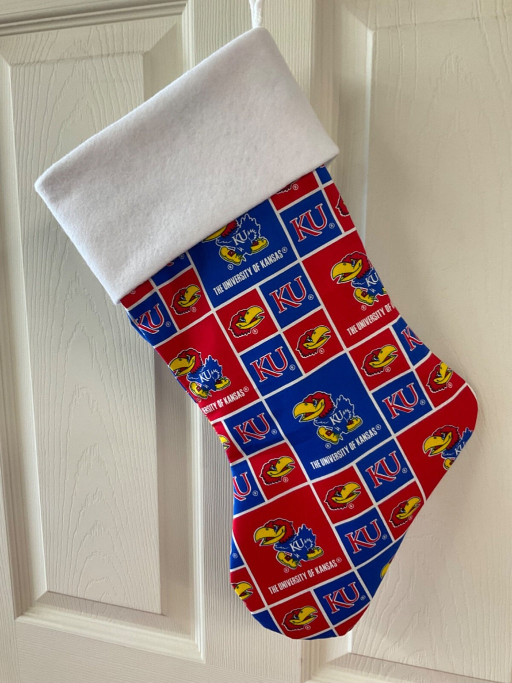 Kansas Jayhawks Christmas Stocking