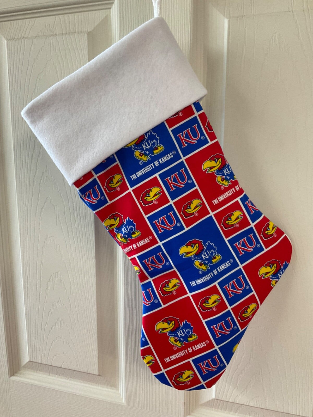 Kansas Jayhawks Christmas Stocking