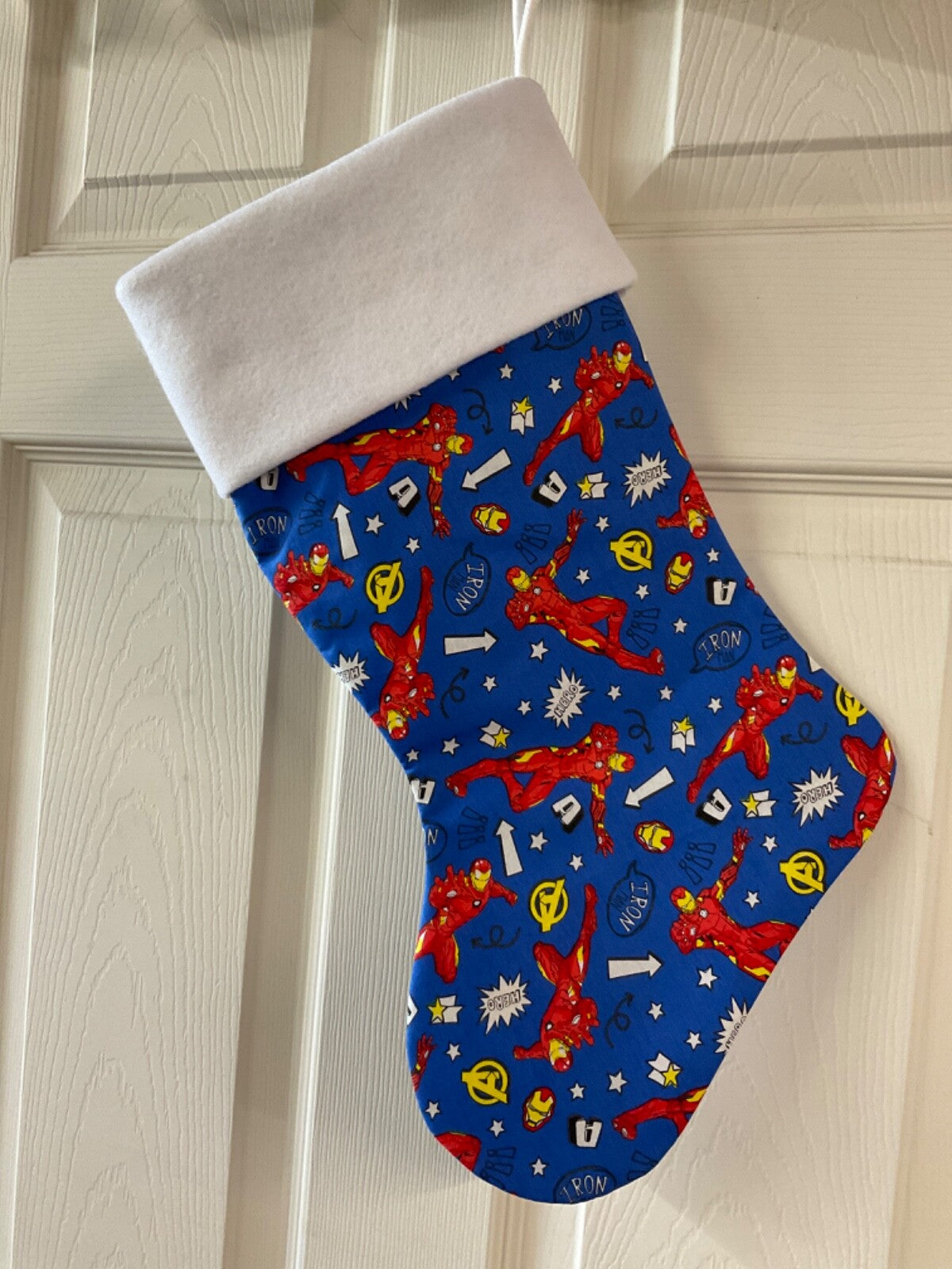 The Iron Man  Christmas Stocking