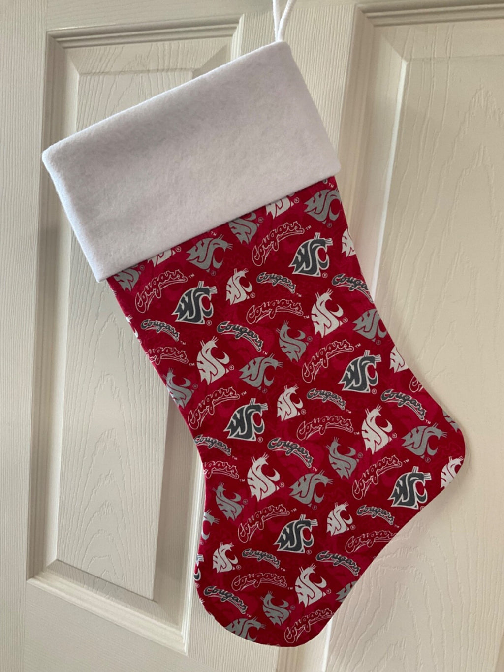 Washington State Cougars Christmas Stocking