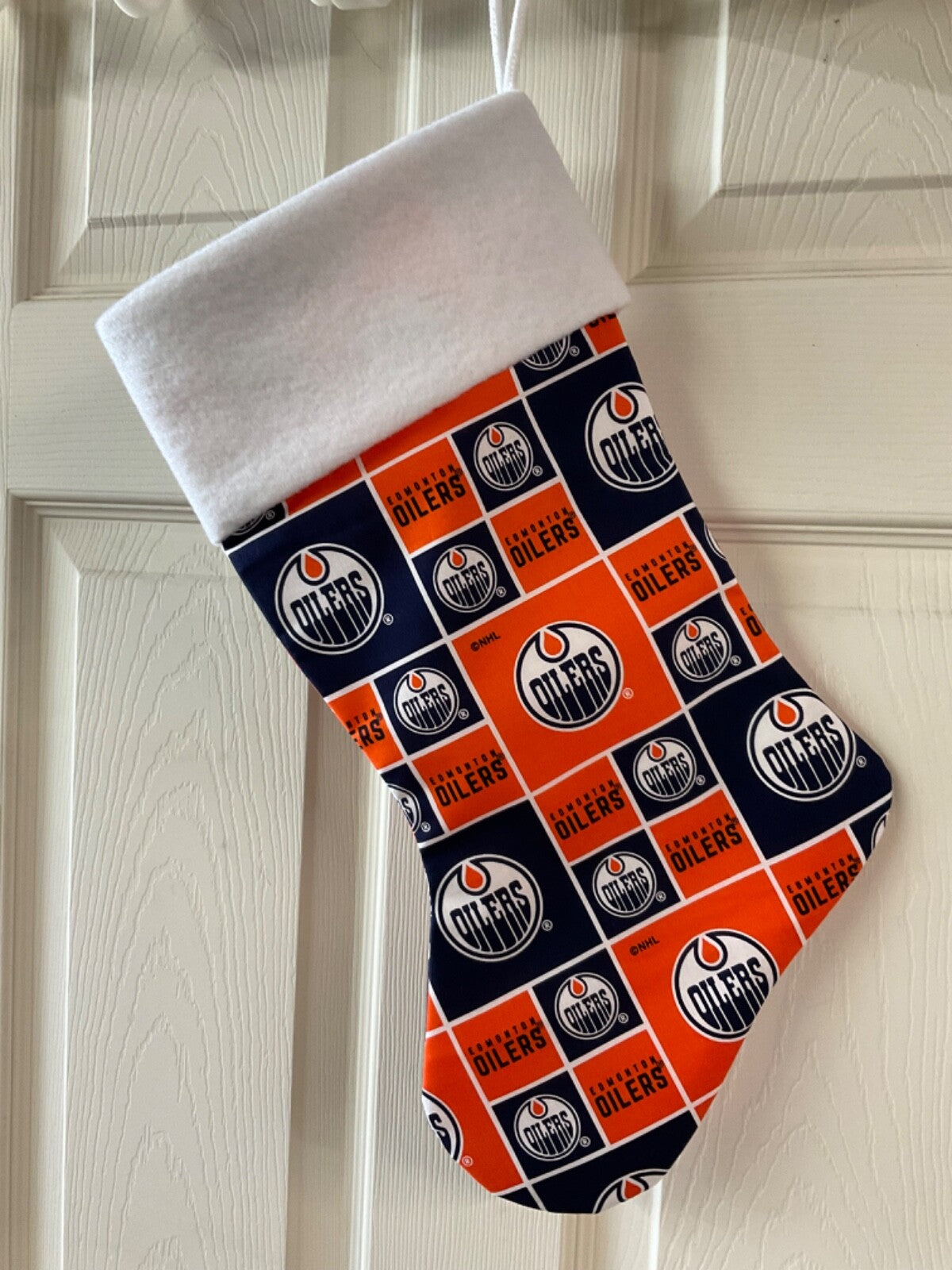 Edmonton oilers Christmas Stocking