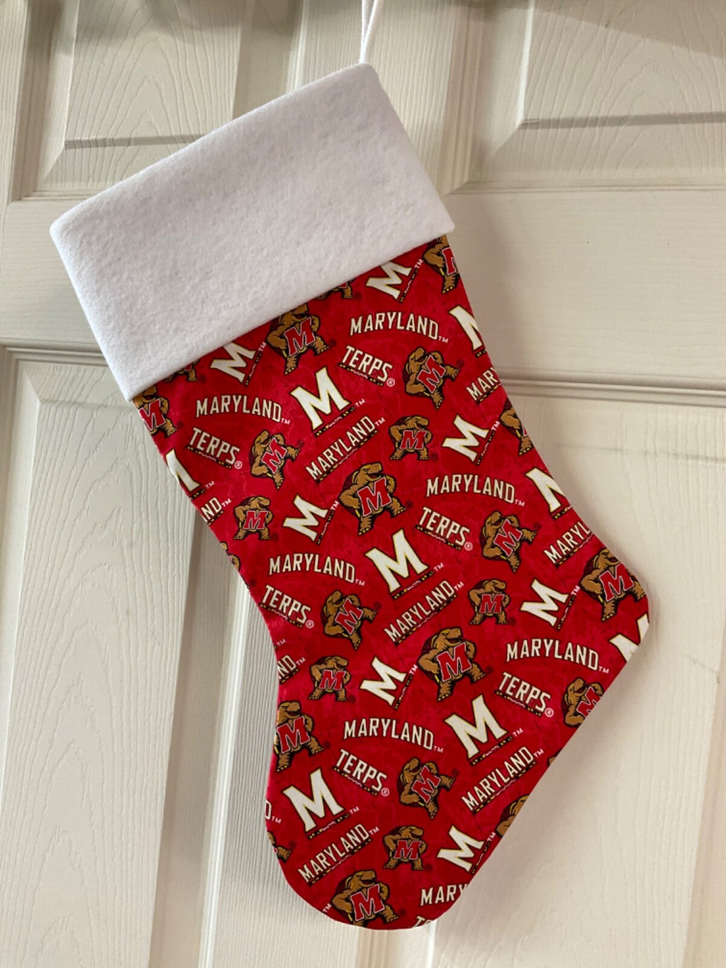 Maryland Terps Christmas Stocking