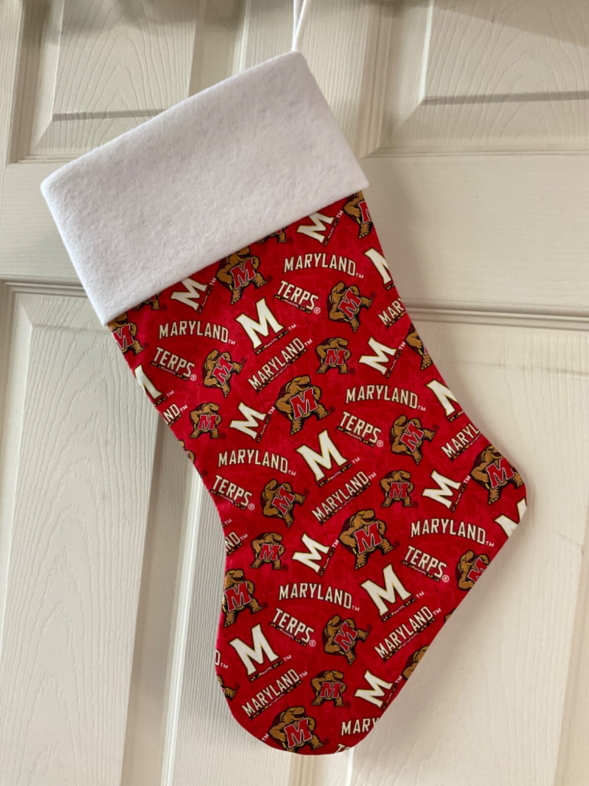 Maryland Terps Christmas Stocking