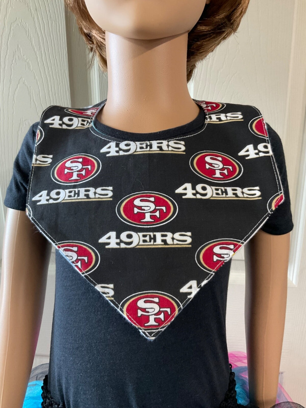 San Francisco 49ers Handmade bib,