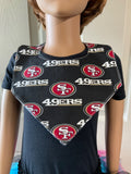 San Francisco 49ers Handmade bib,