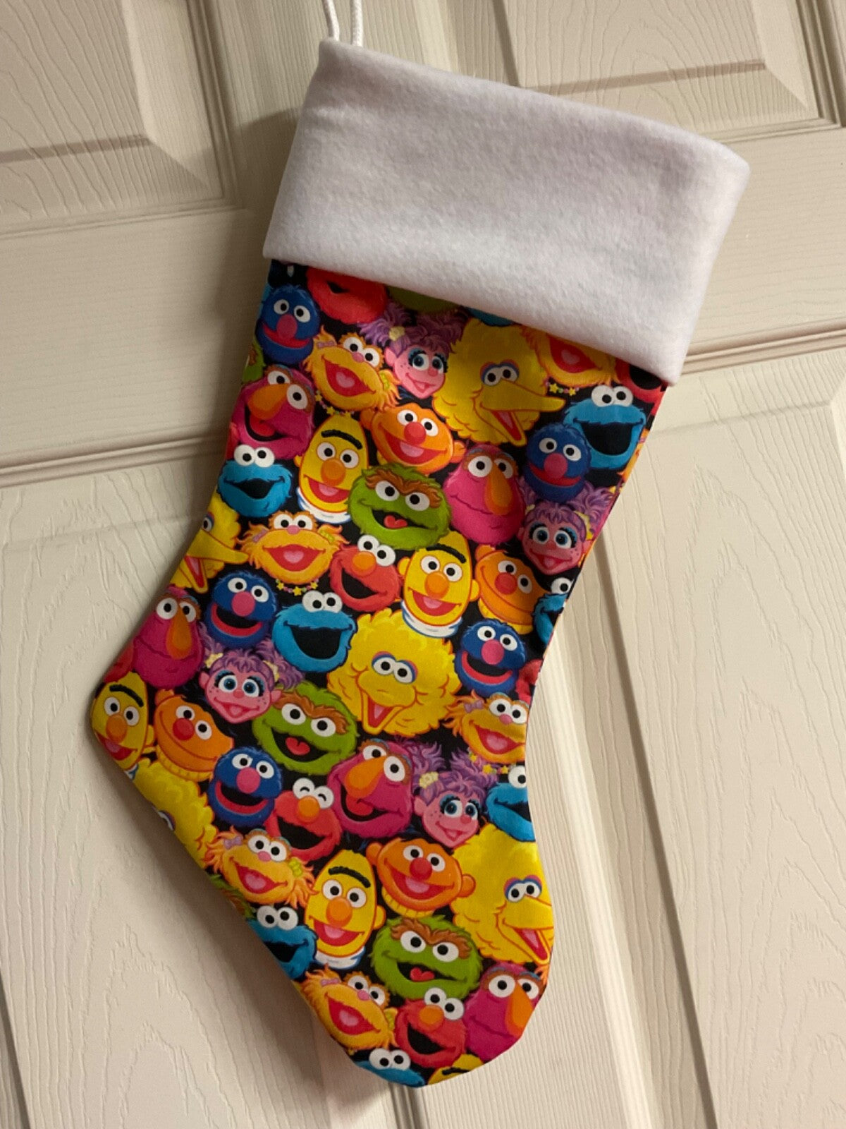 Big bird and friends Christmas Stocking