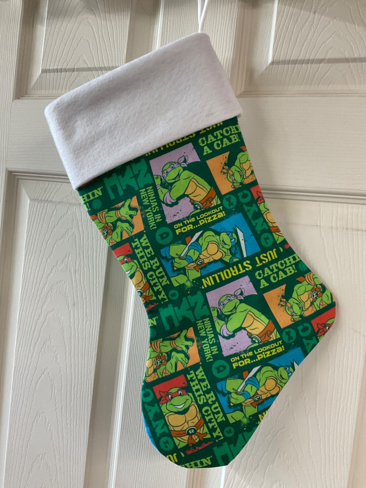 Ninja Turtles Christmas Stocking