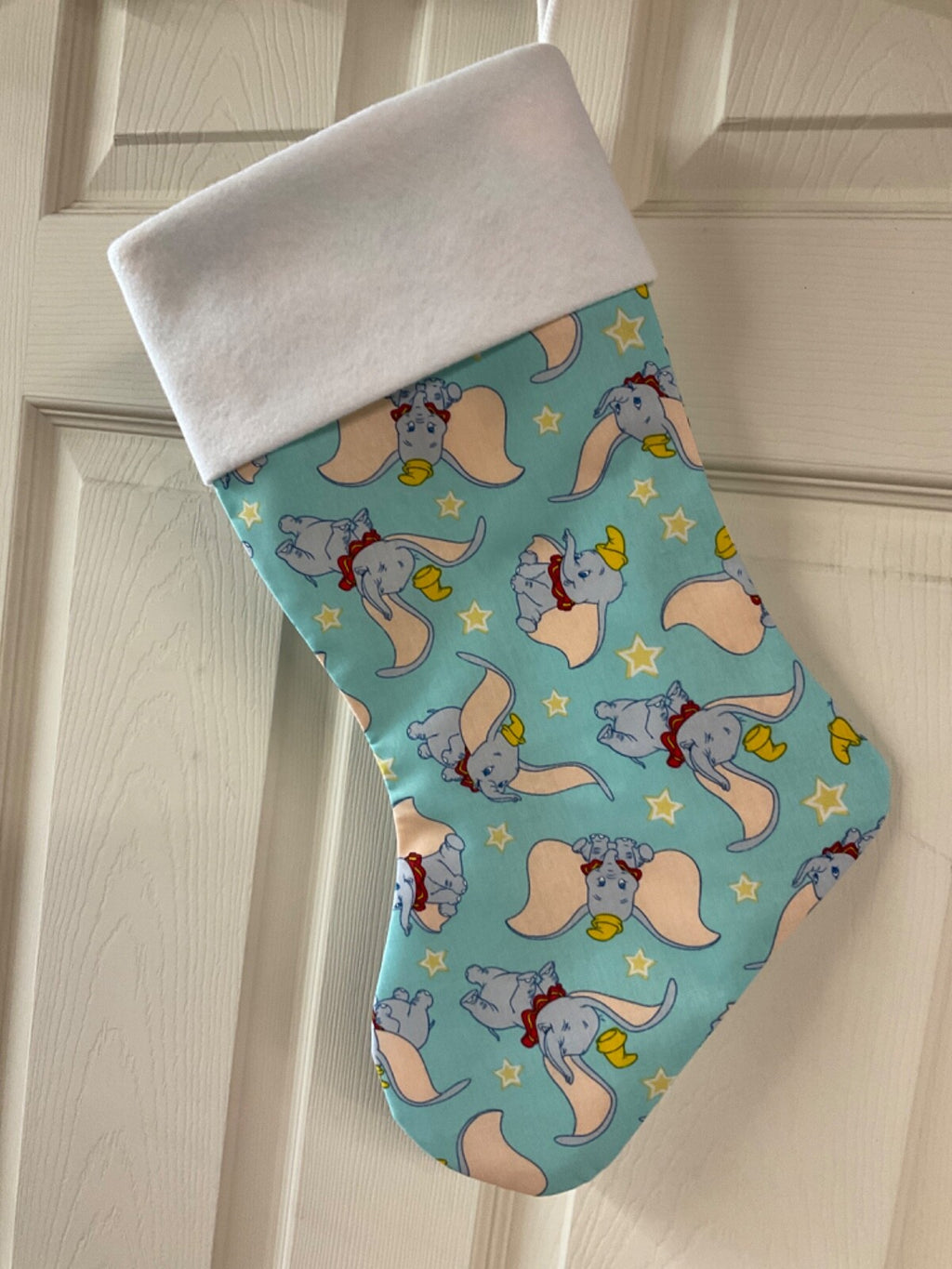 Baby Elephant Christmas Stocking