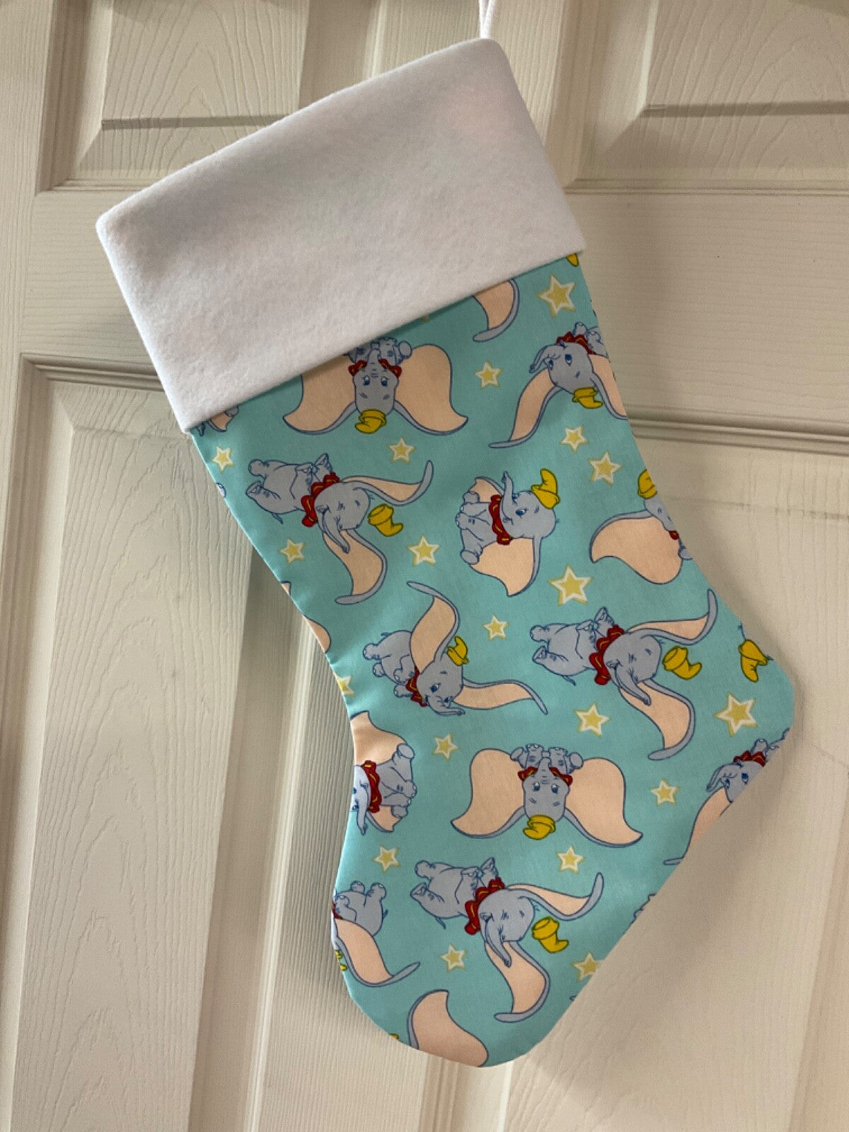 Baby Elephant Christmas Stocking