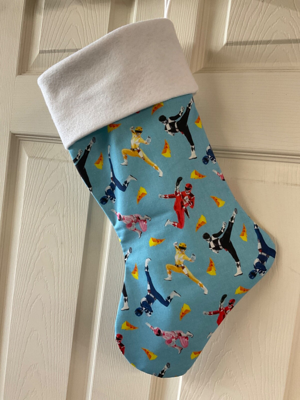 Power Rangers (blue) Christmas Stocking