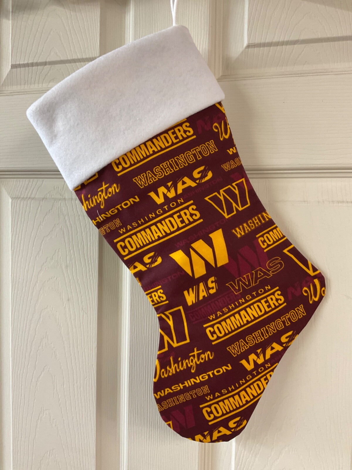 Washington Commanders Christmas Stocking
