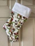 Snowman* Christmas Stocking