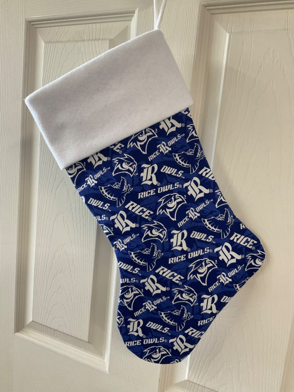 Rice Owls Christmas Stocking