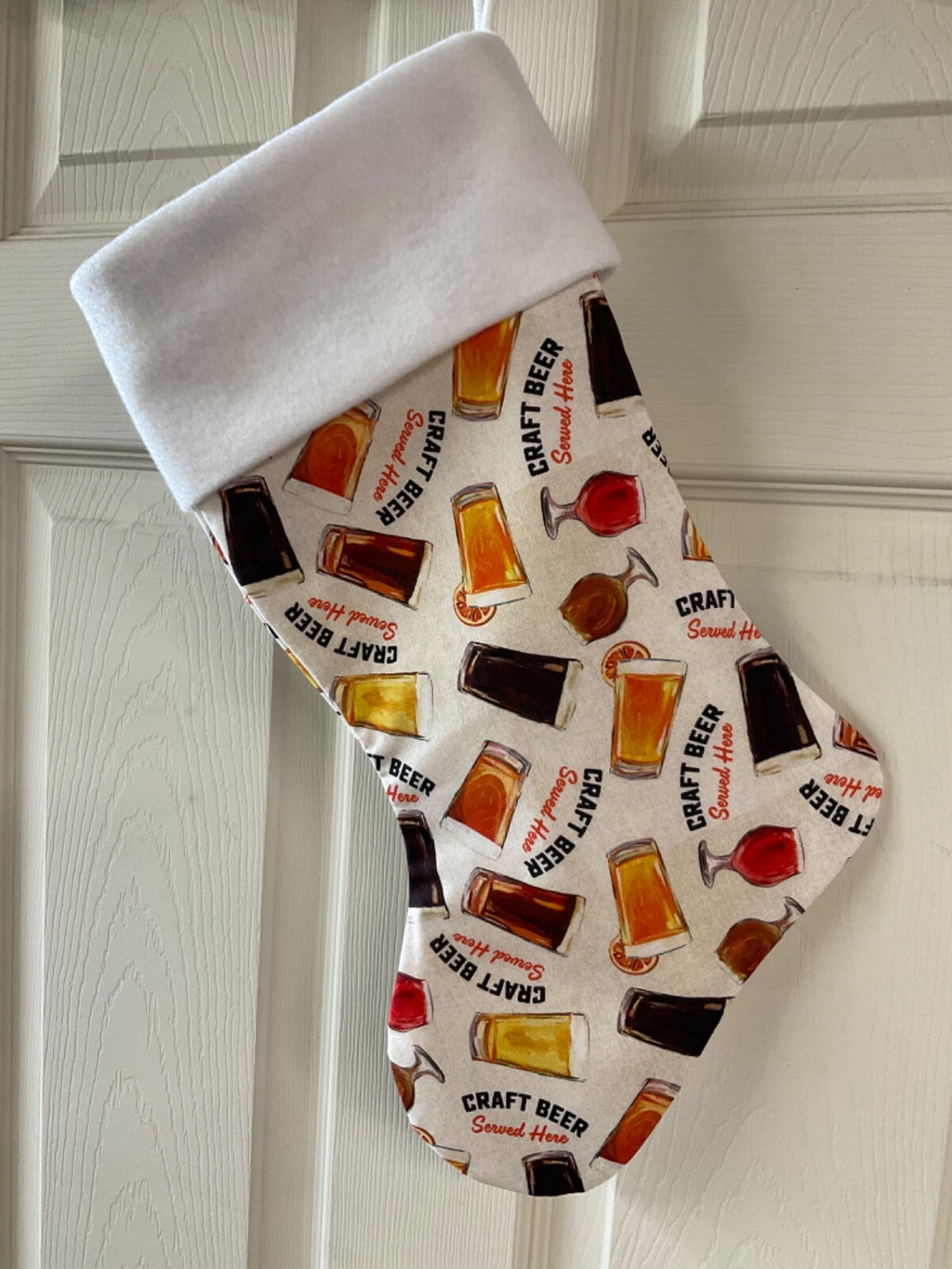 Craft Beer Christmas Stocking