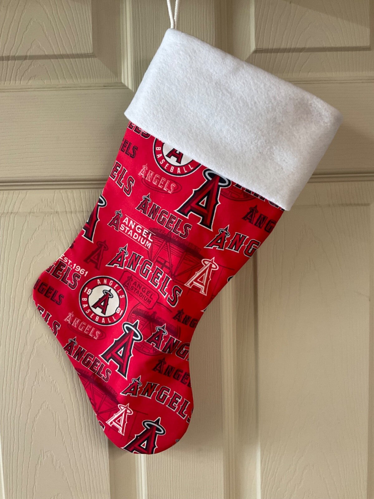 Angels Stadium Christmas Stocking