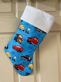 The Cars Christmas Stocking
