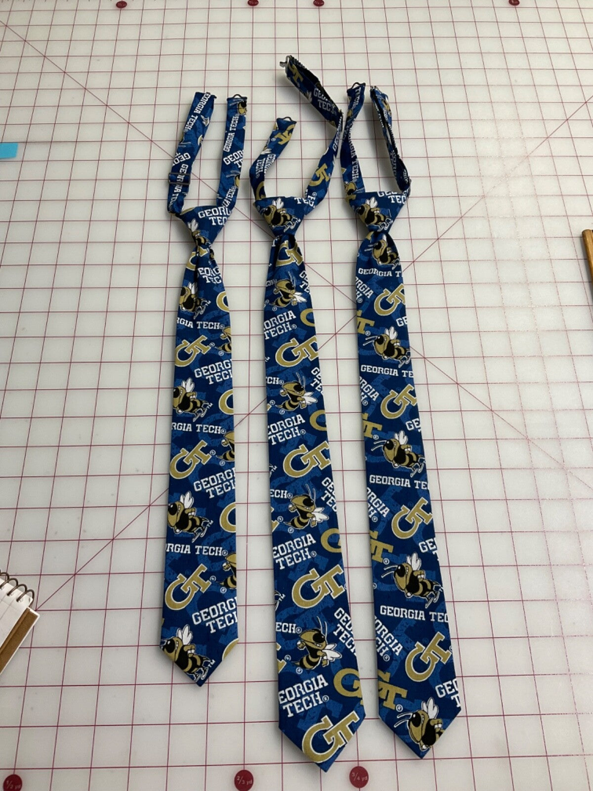 Georgia Tech (Adults) Pre-tied  Ties