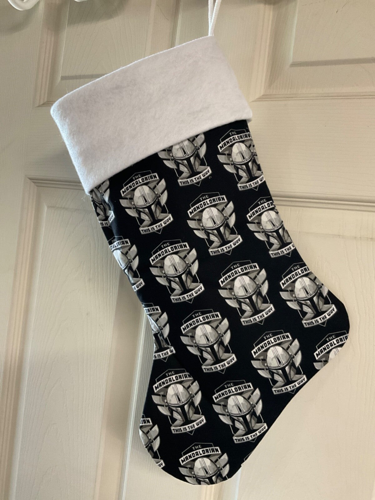 The Mandalorian Christmas Stocking