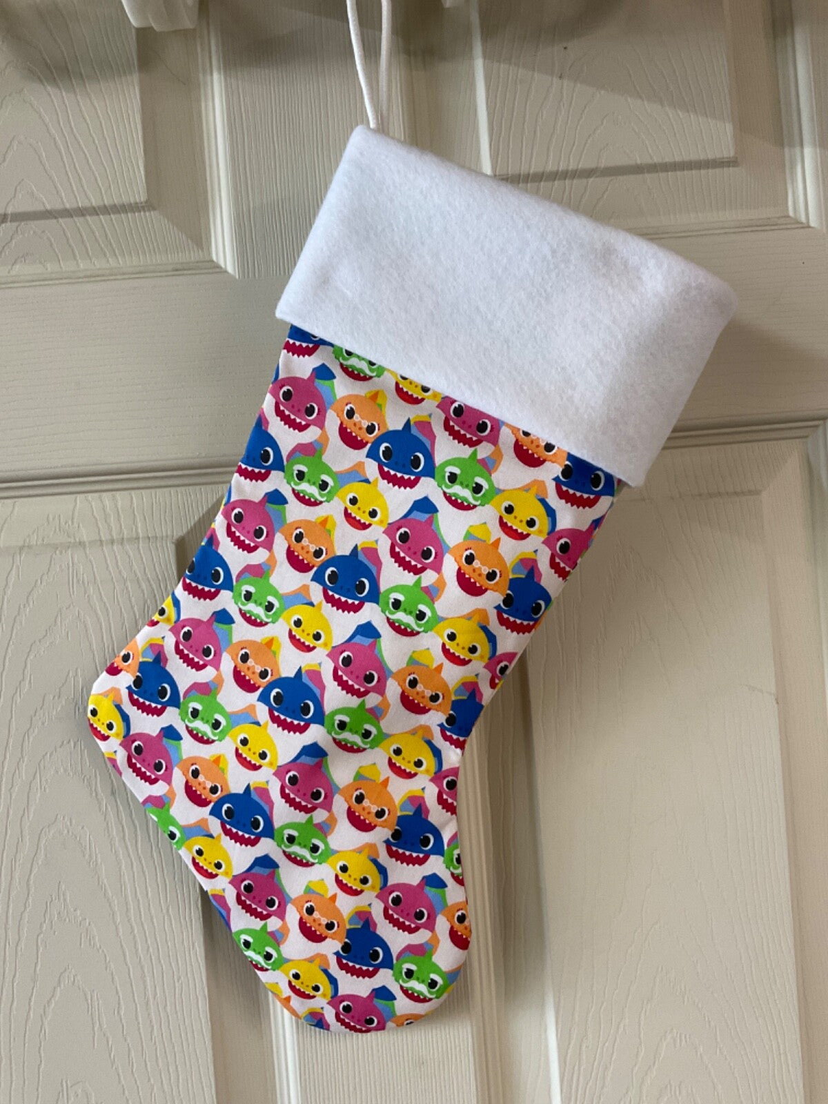 Baby sharks Christmas Stocking