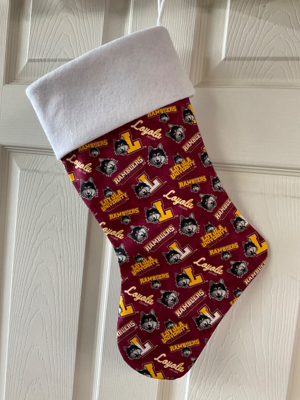 Loyola university, Ramblers Christmas Stocking