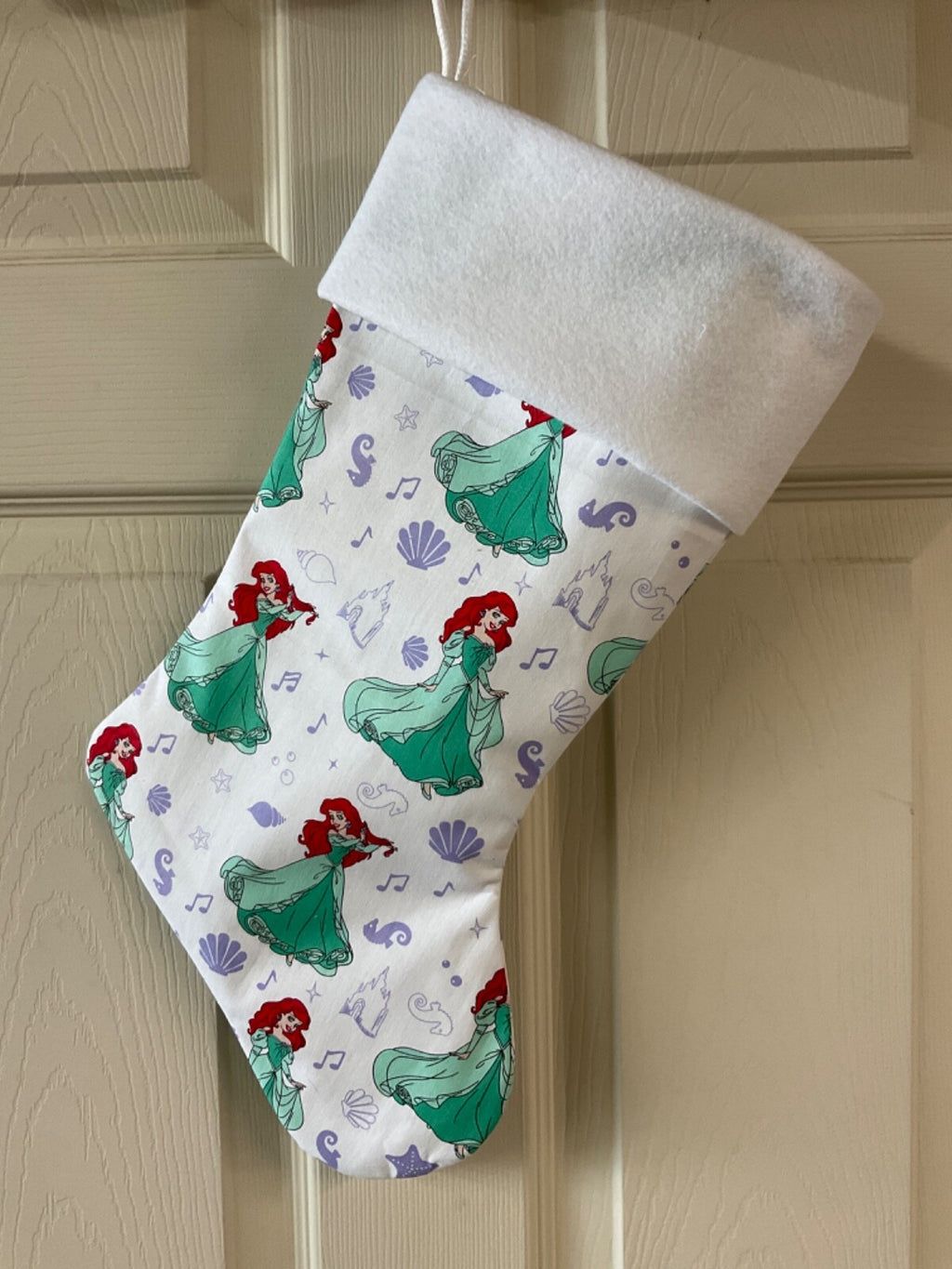 Princess Ariel Christmas Stocking