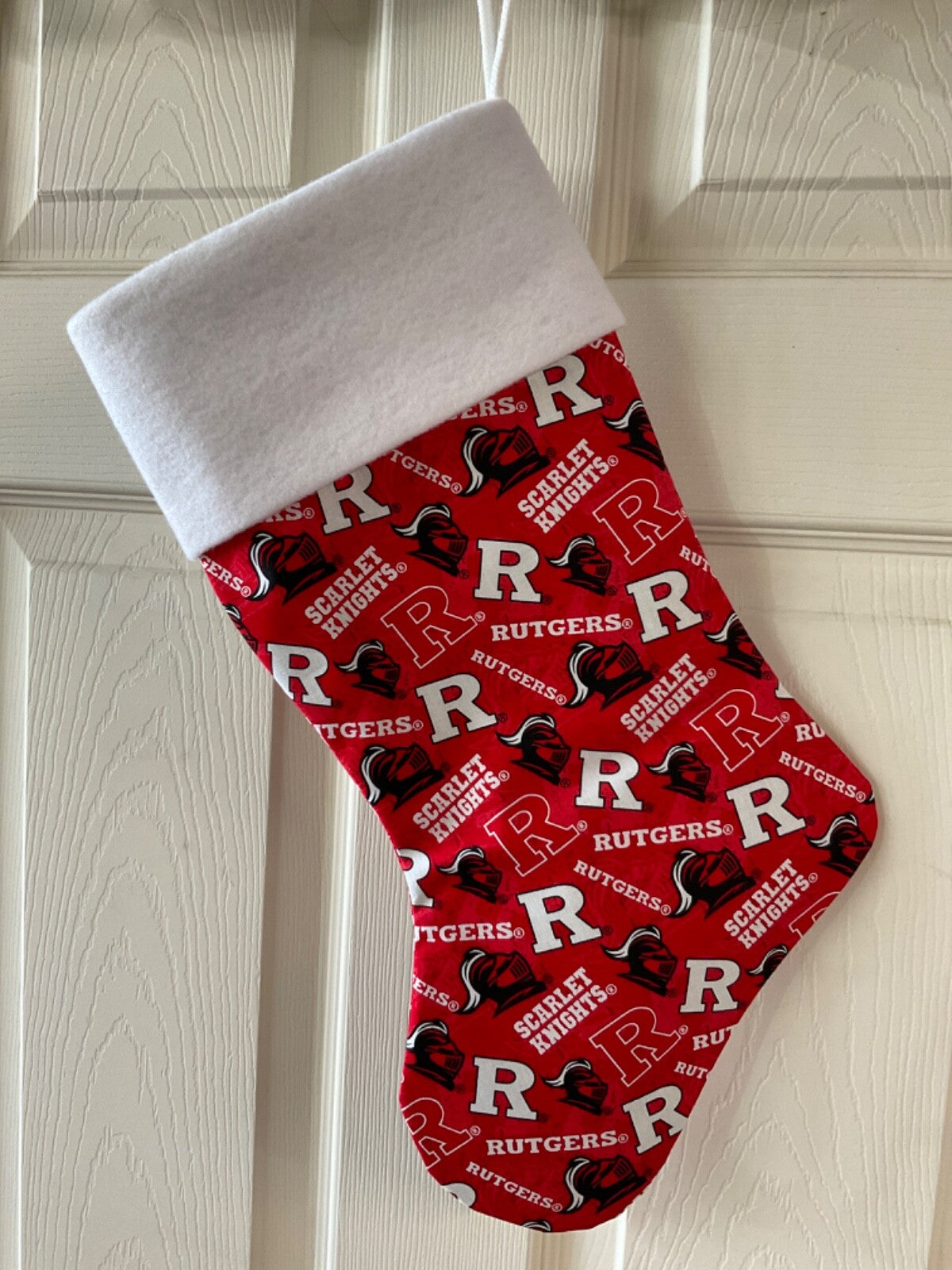Rutgers Scarlet Knights Christmas Stocking