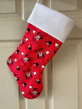 Minnie Christmas Stocking