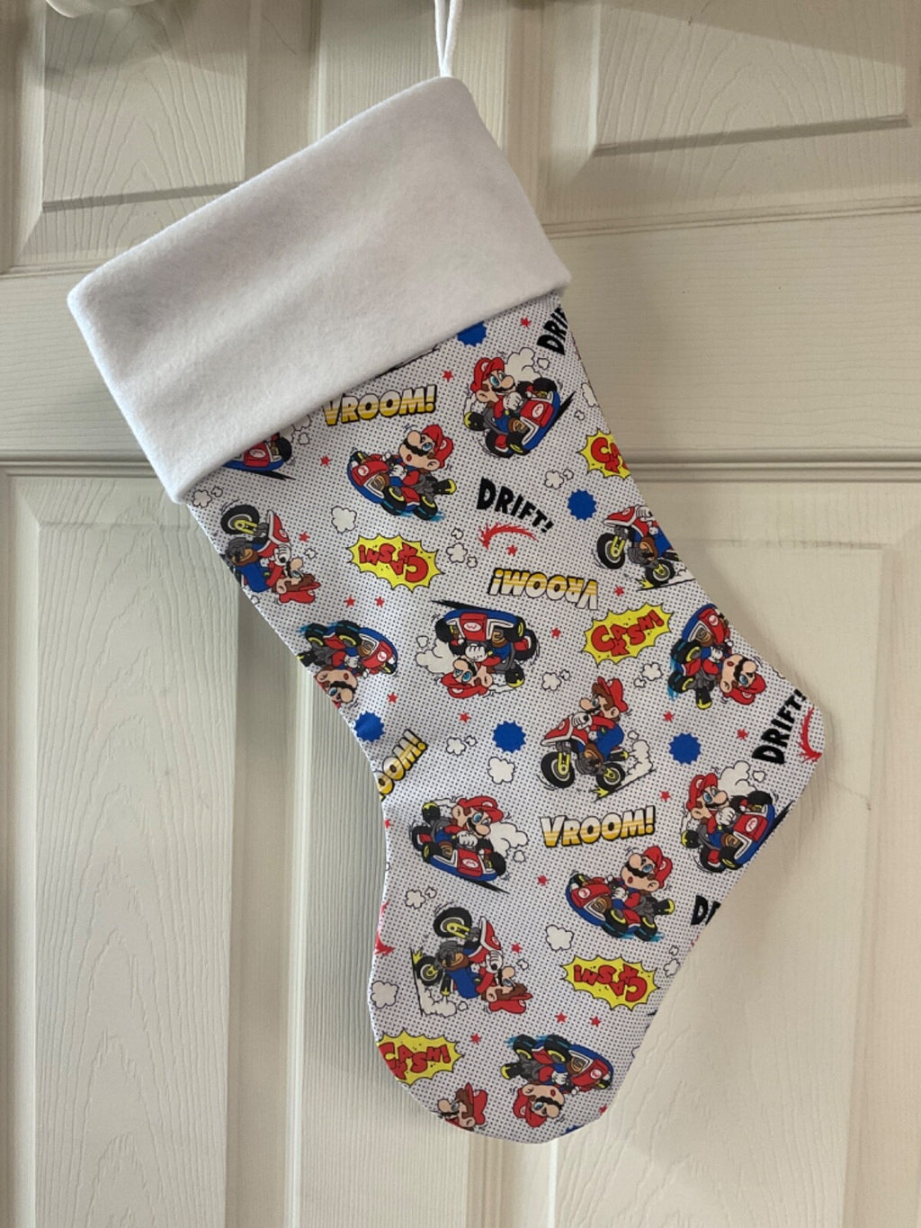 Mario Cart  Christmas Stocking