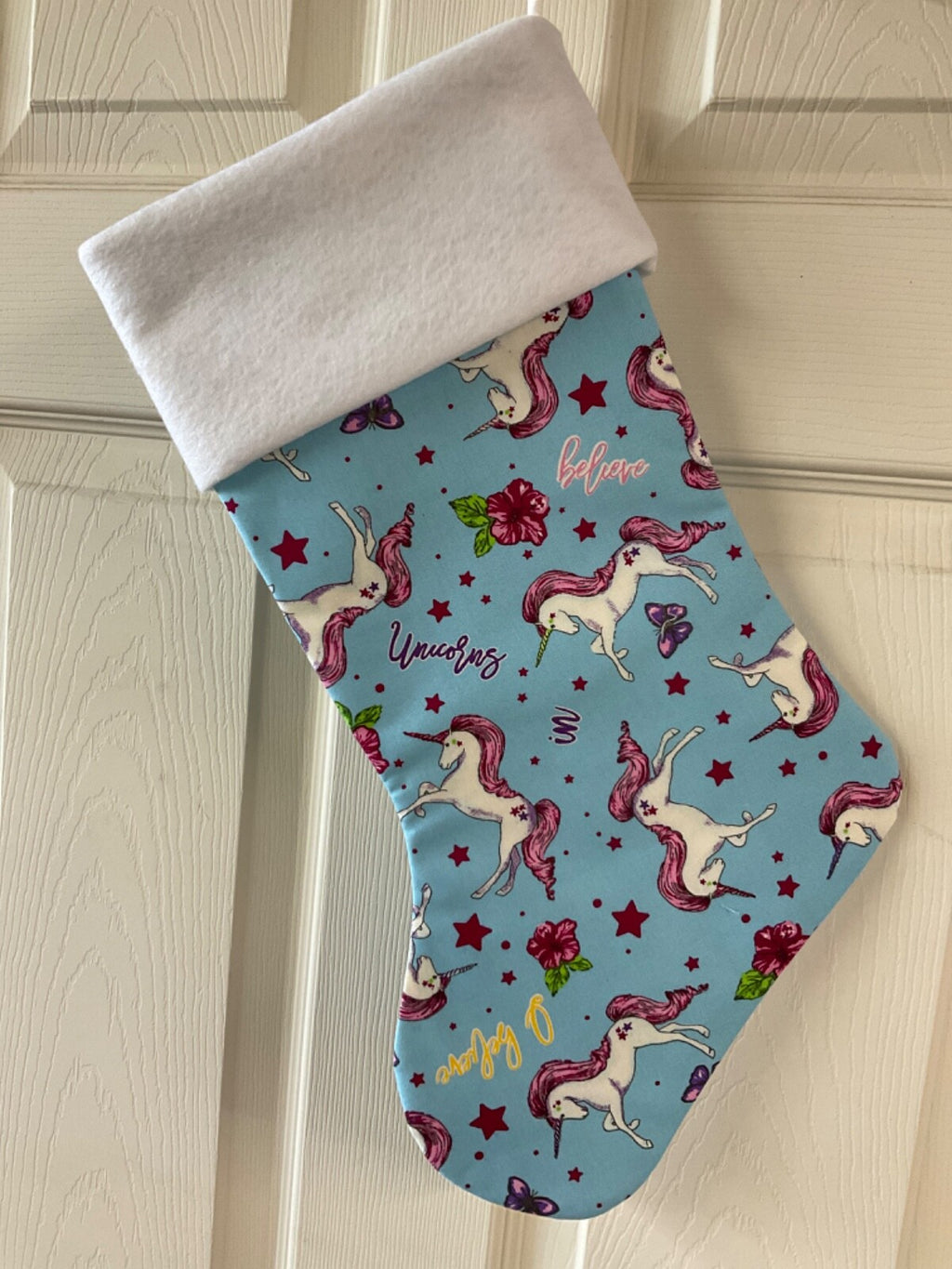 Unicorn Christmas Stocking