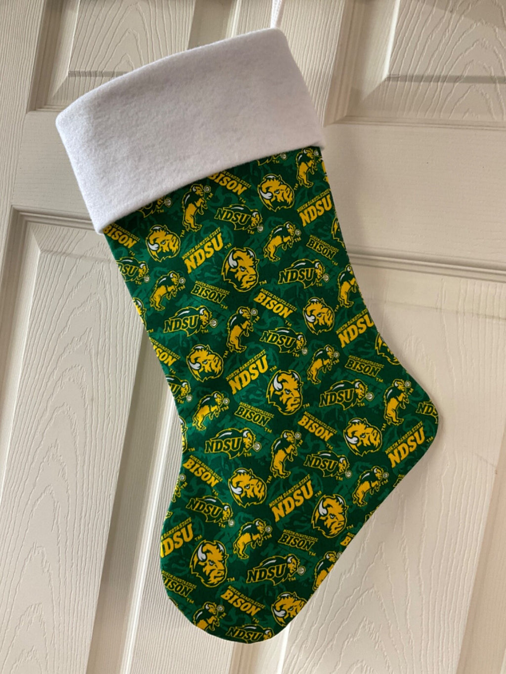North Dakota State Bison Christmas Stocking