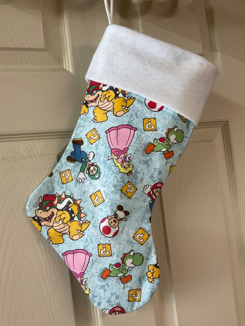 Super Mario Brother Christmas Stocking