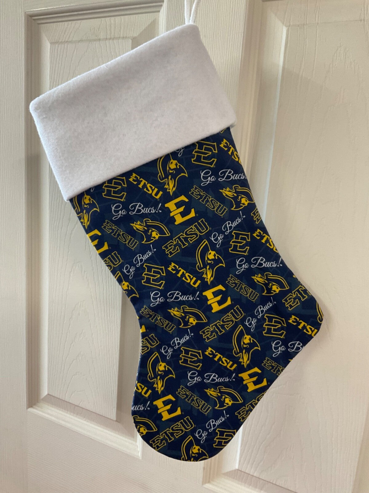 East Tennessee State University Buccaneers Christmas Stocking