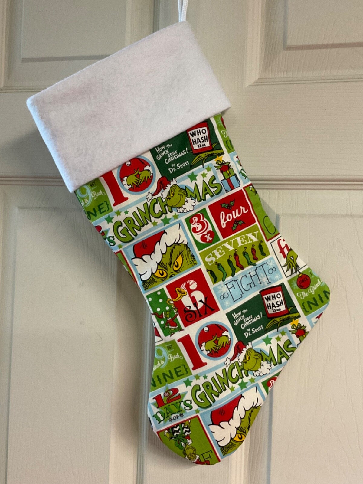 The Grinch Christmas Stocking