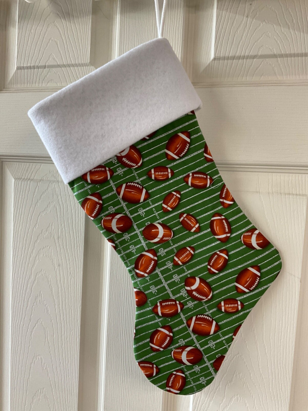 Football Christmas Stocking