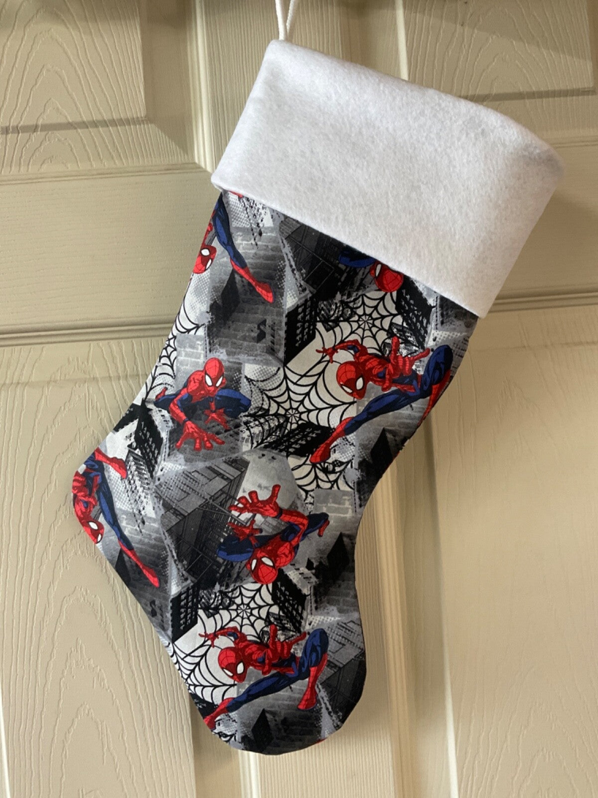 Spiderman Christmas Stocking