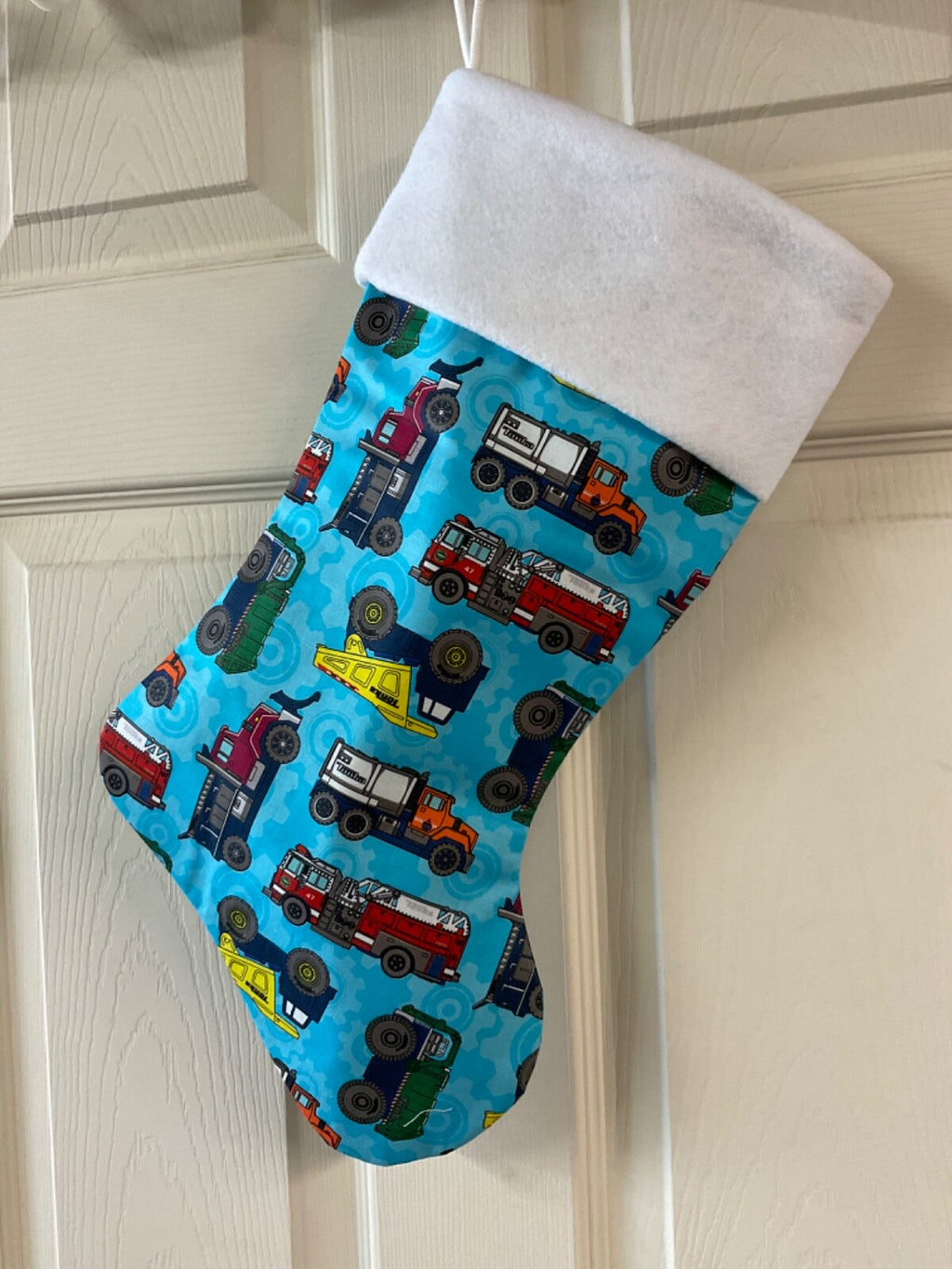 Tonka Truck Christmas Stocking