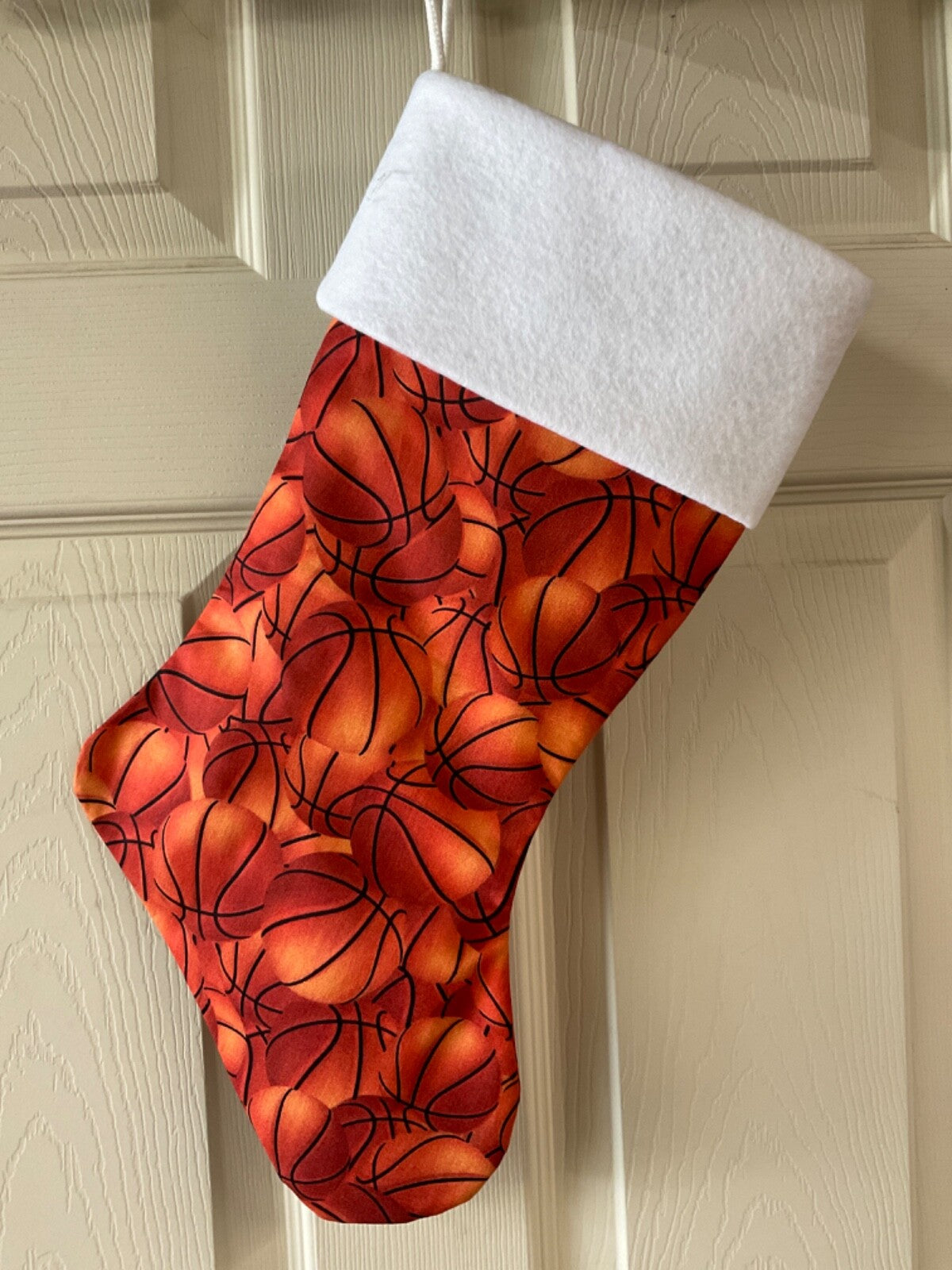 Basketball Christmas Stocking