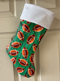Football * Christmas Stocking