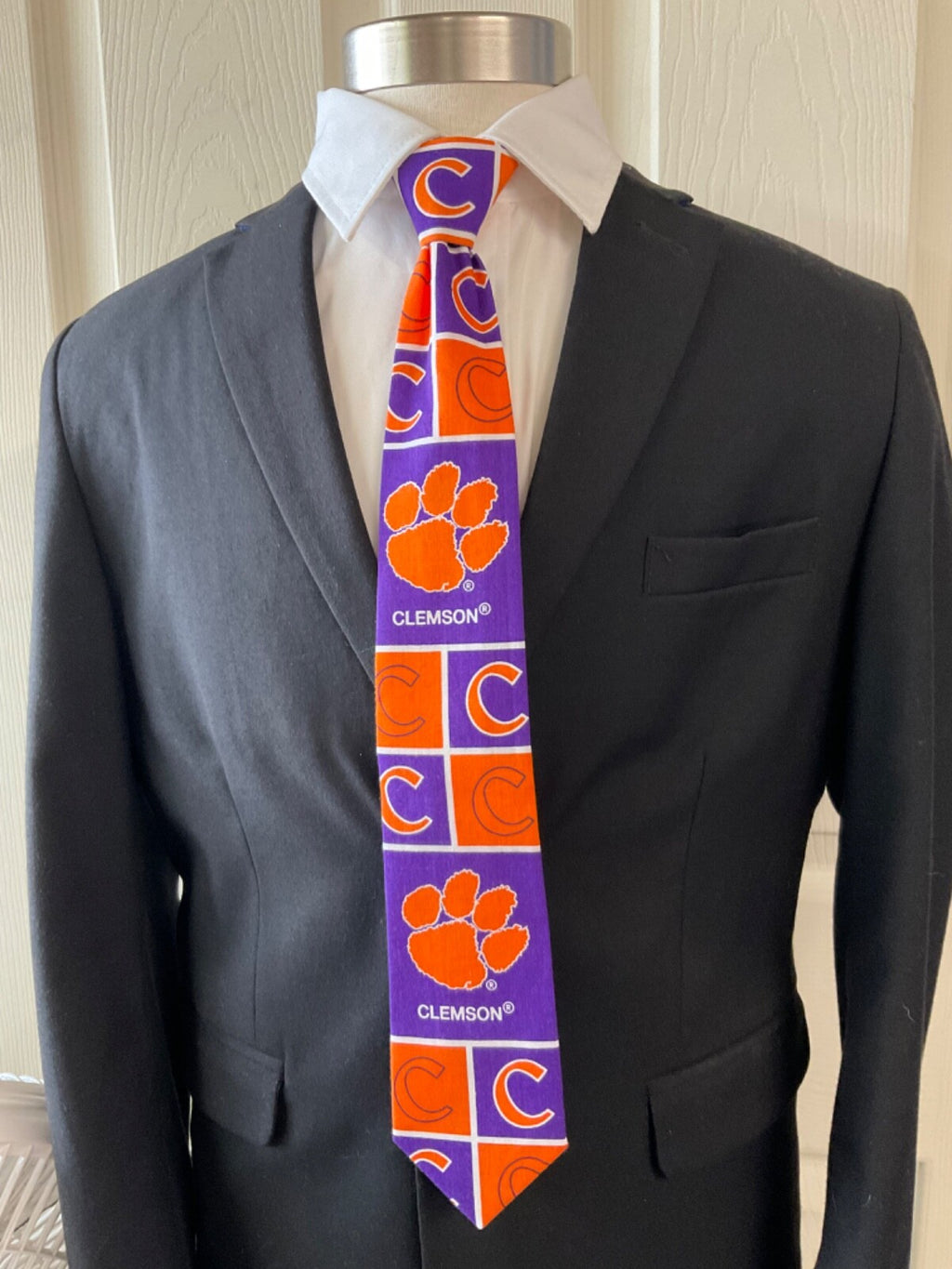 Clemson Tigers   Pre-tied  Ties