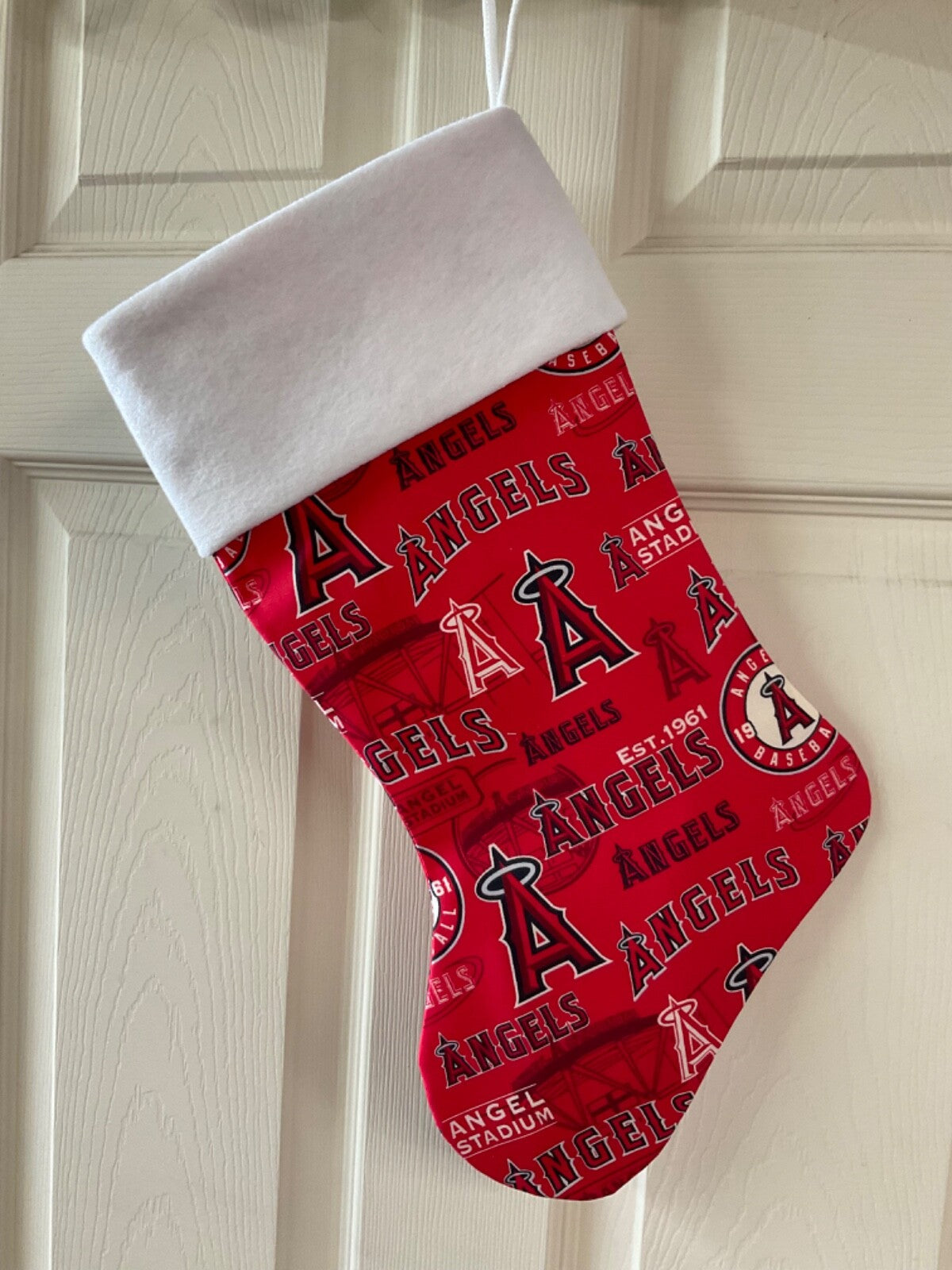 Angels Stadium Christmas Stocking